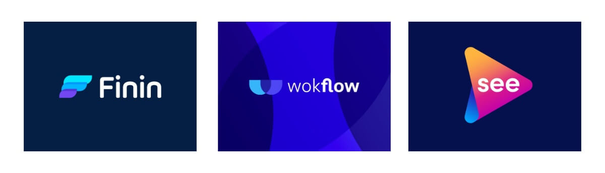 three logos done by manypixels