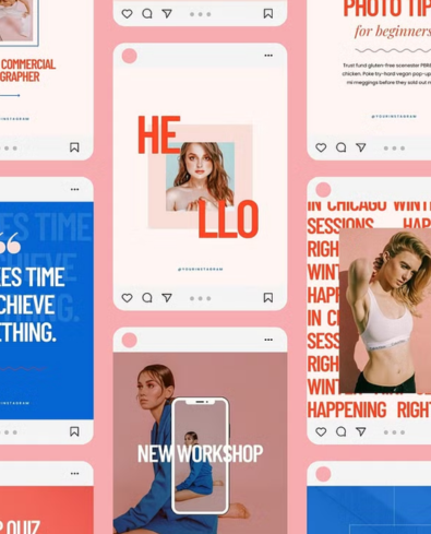 Bright Instagram Post