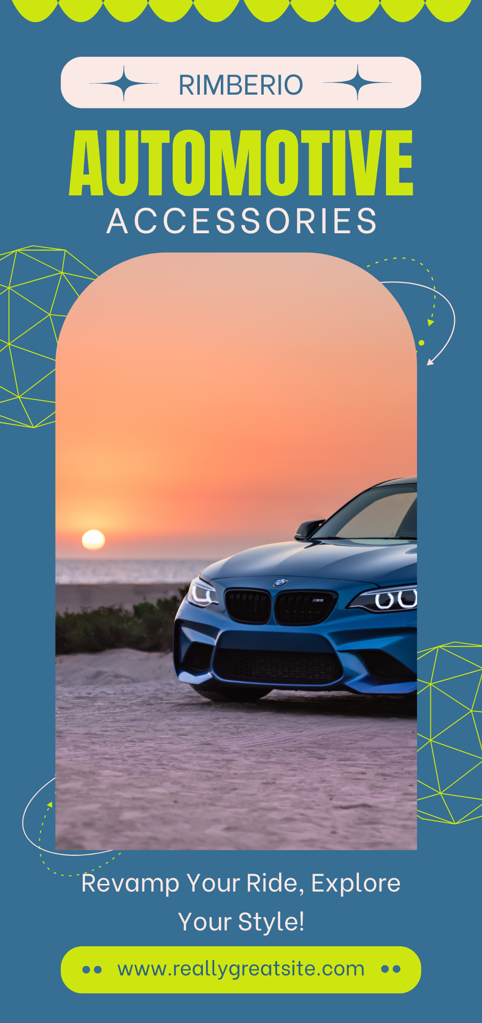 Automotive Accesories Rack Card