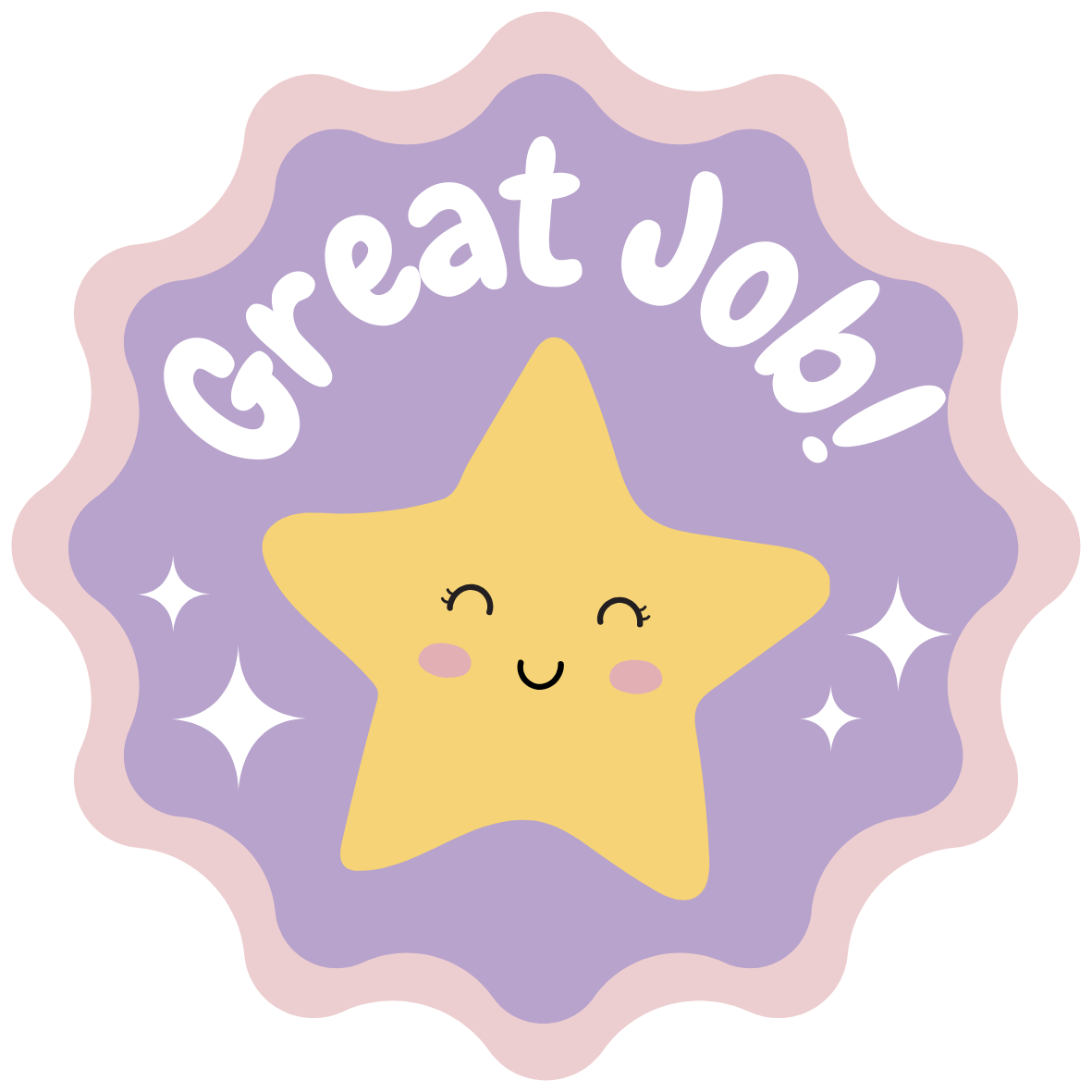 Great Job Kids Sticker