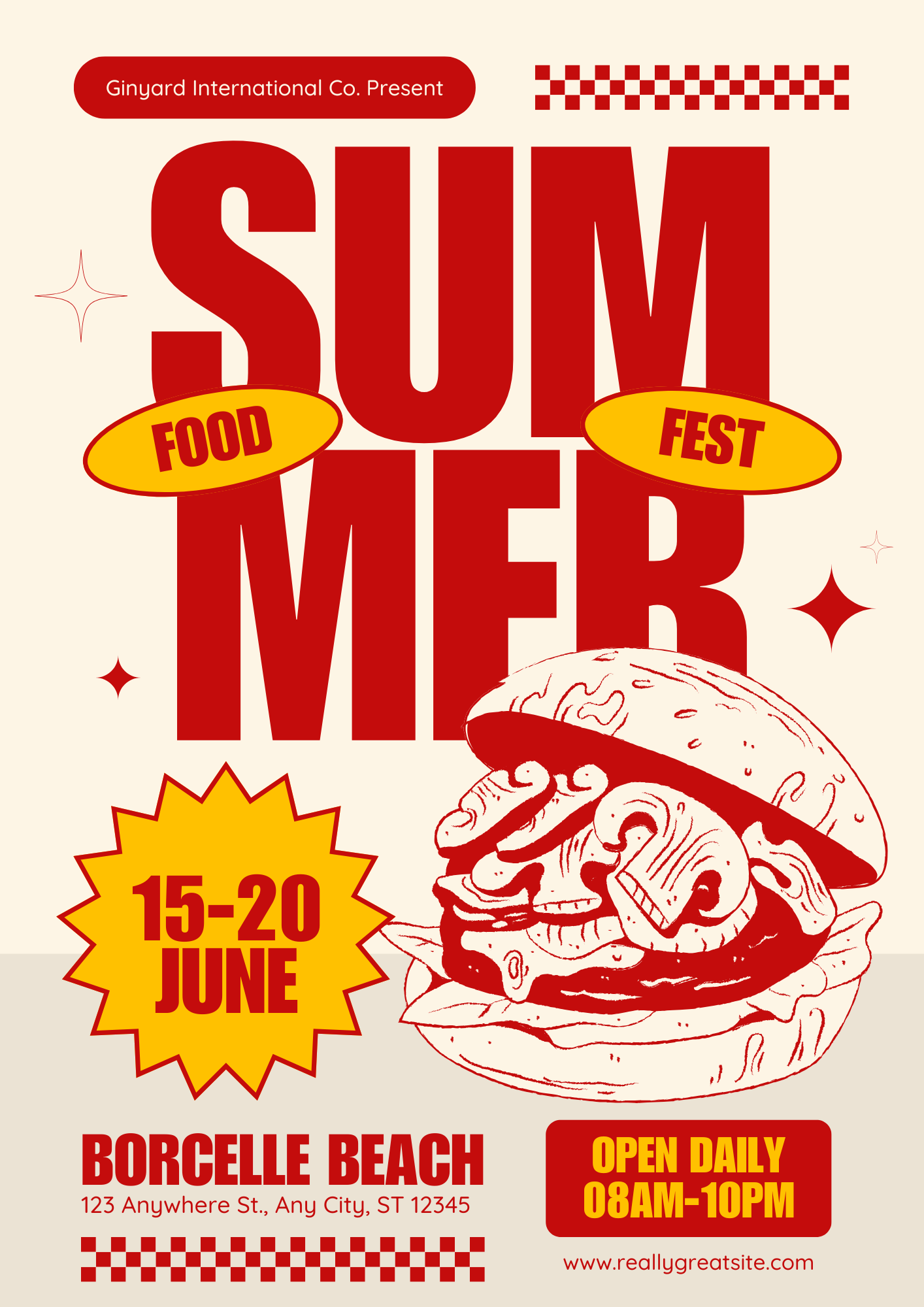 Retro Summer Flyer