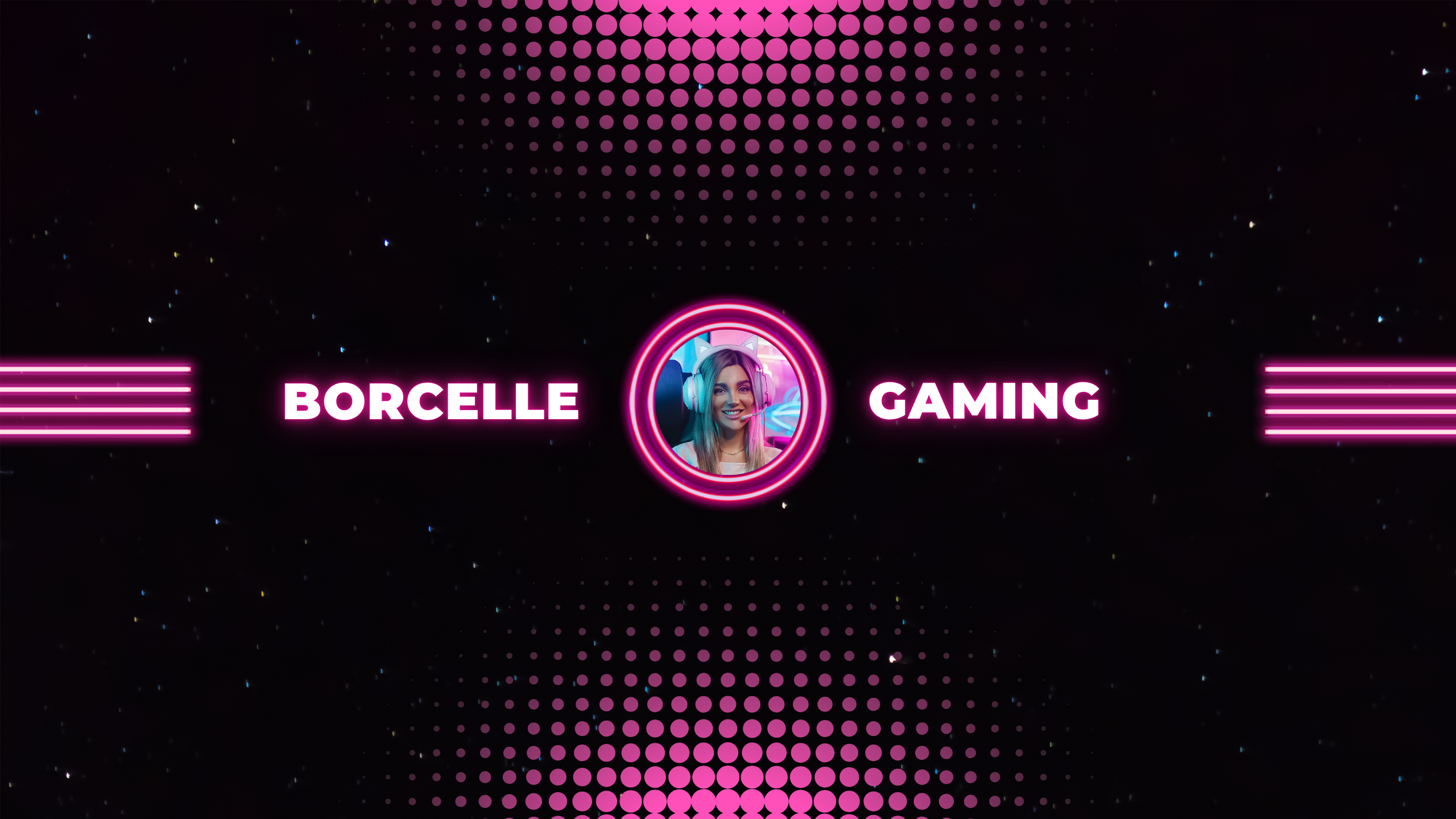 Pink Gaming Channel Art
