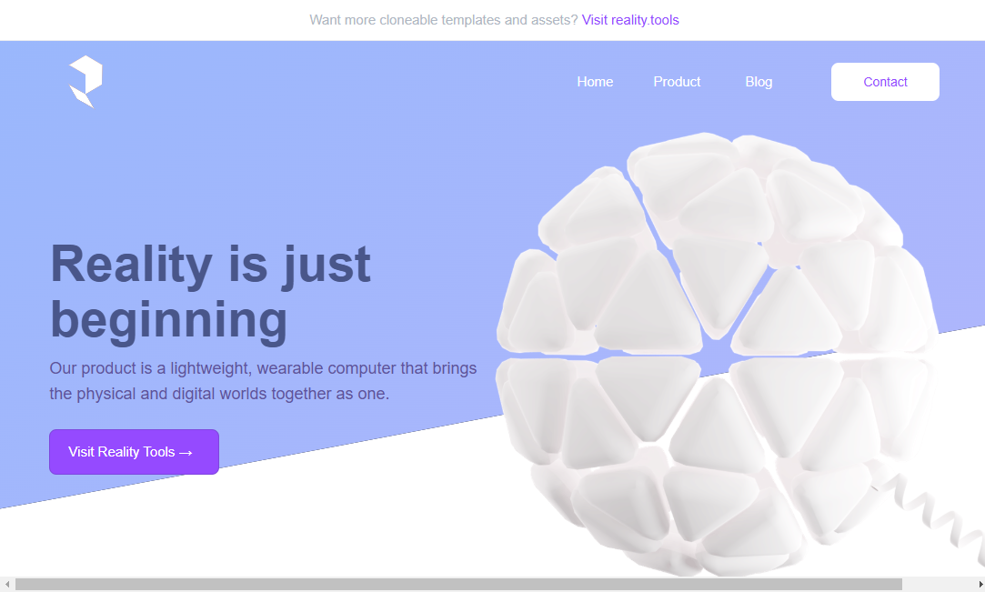 Abstract Shapes Template