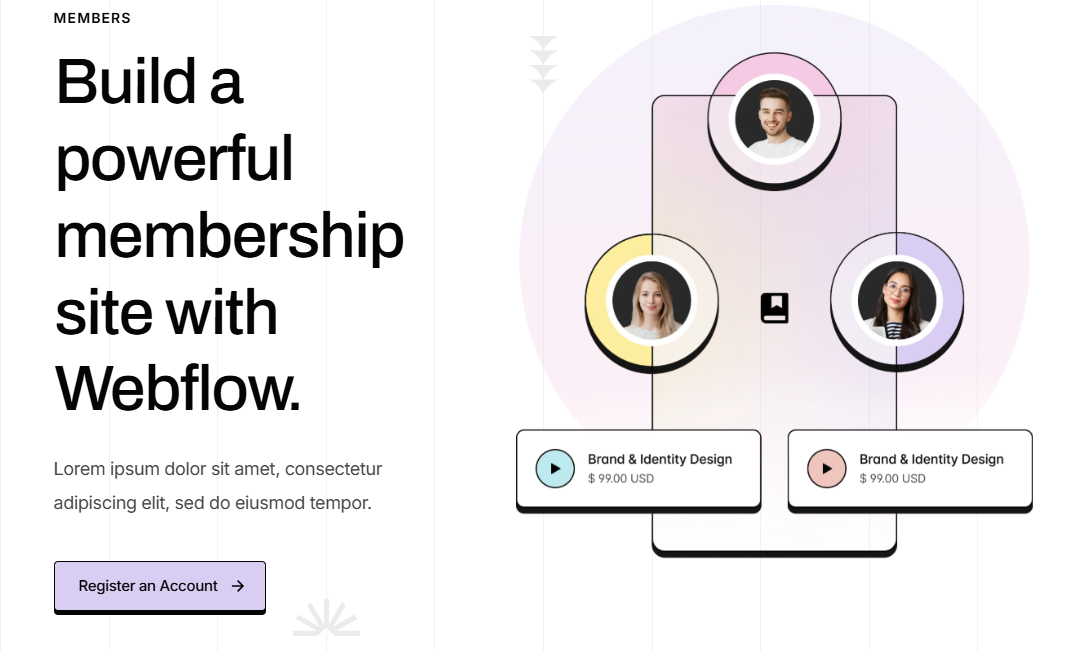 Membership Site Template