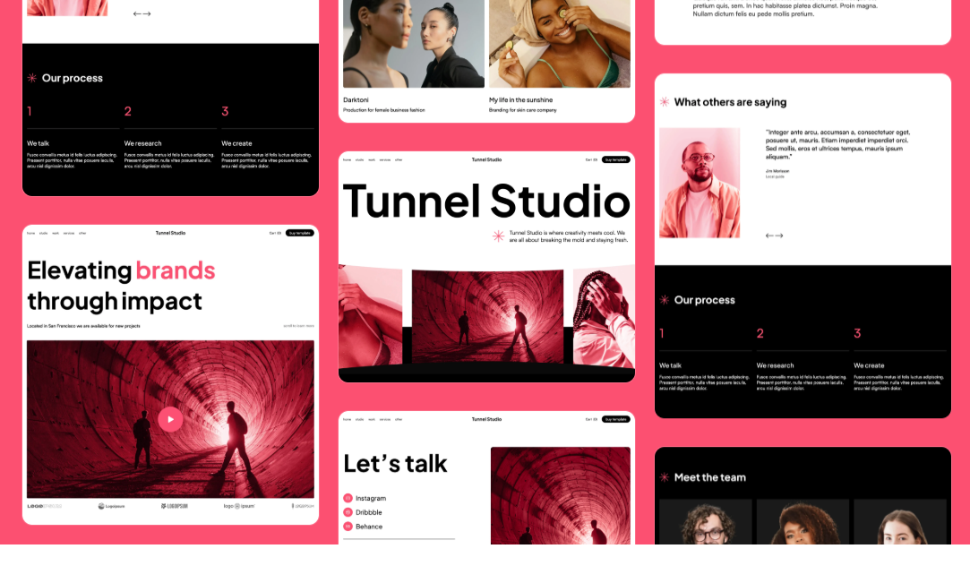 Tunnel Studio Website