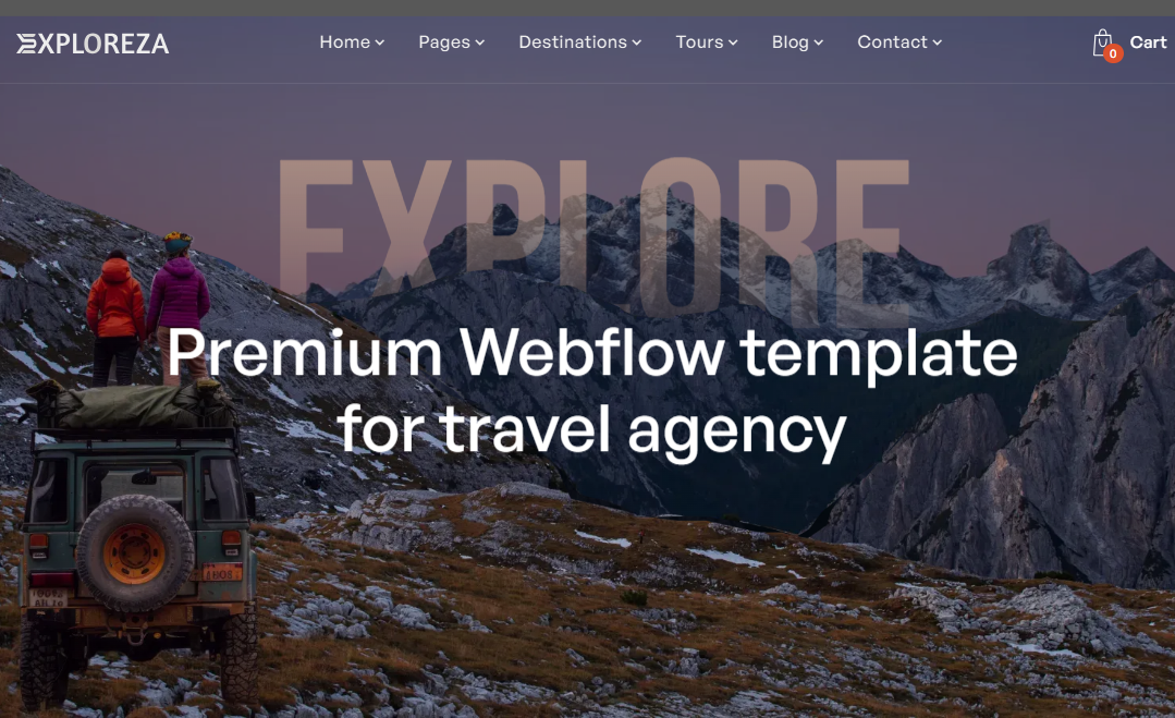 Travel Website Template