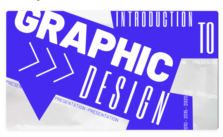 Intro to Design Slides