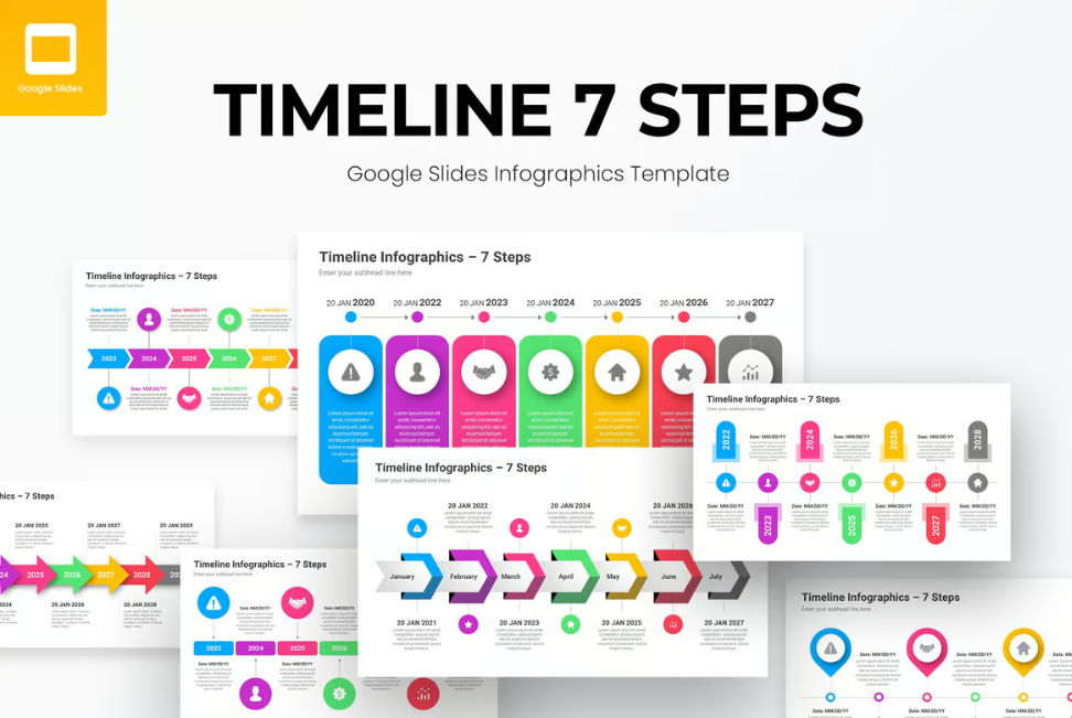 7 Steps Timeline